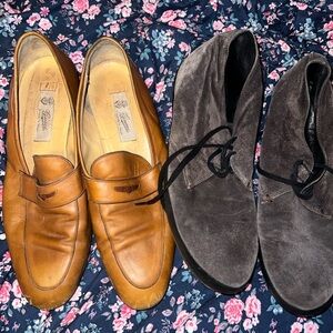 Men shoes Designer REPAIR bundle Gucci & Prada  (please read description)